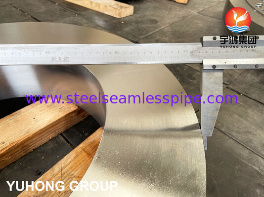 औद्योगिक उपकरण असेंबली के लिए ड्राइंग के अनुसार अनुकूलित ASTM A182 F304 स्टेनलेस स्टील स्पेसर रिंग