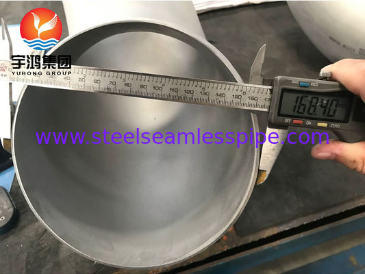 ASTM B366 AL6XN UNS N08367 कोहनी सुपर ऑस्टेनिटिक स्टेनलेस स्टील पाइप फिटिंग