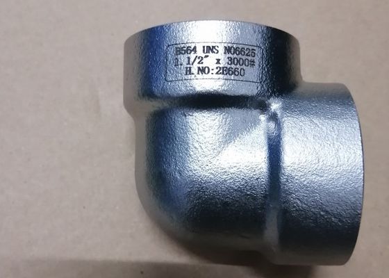 Astm B564 Uns N06625 Asme B16.11 Inconel एल्बो रिड्यूसर टी