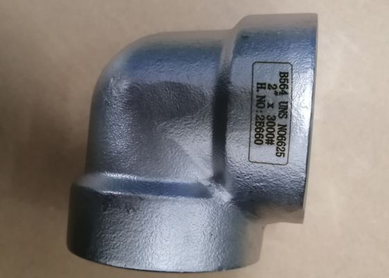 Astm B564 Uns N06625 Asme B16.11 Inconel एल्बो रिड्यूसर टी