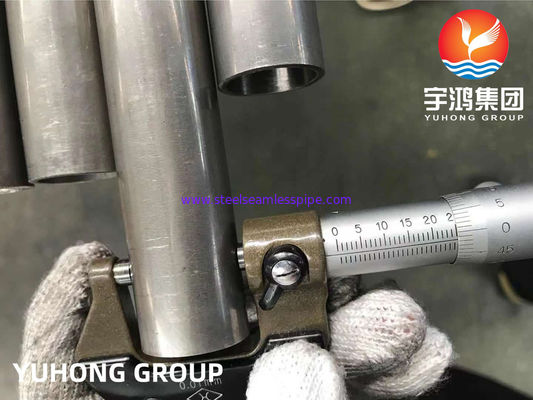 ASME SB163 UNS N04400 / Monel 400 हीट एक्सचेंजर के लिए निर्बाध निकेल मिश्र धातु ट्यूब