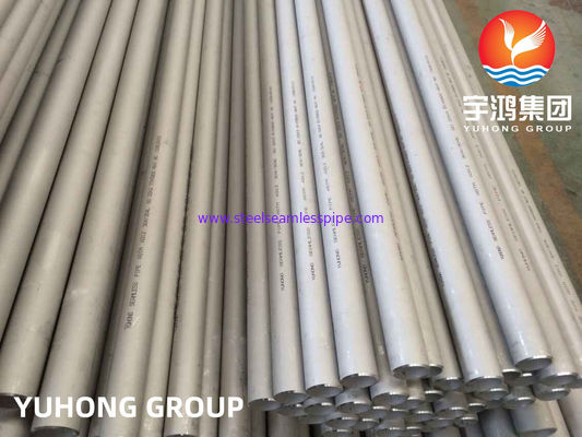 ASTM A312 TP304 304L स्टेनलेस स्टील पाइप पानी उपचार के लिए सादा / बेवेल्ड अंत