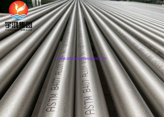 ASME SB407 Incoloy 800H / UNS N08810 निकेल मिश्र धातु स्टील सीमलेस ट्यूब