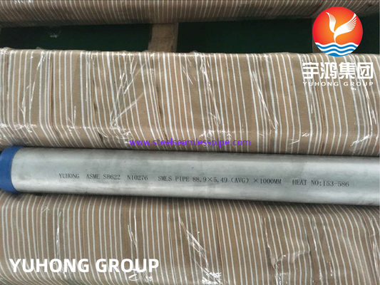 ASTM B622 UNS N10276/2.4819 / Hastelloy C276 निकेल अलॉय सीमलेस पाइप