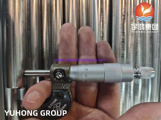 ASTM A249 TP304/304L स्टेनलेस स्टील वेल्डेड ट्यूब