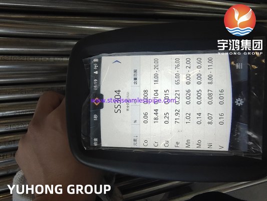 ASTM A249 TP304/304L स्टेनलेस स्टील वेल्डेड ट्यूब