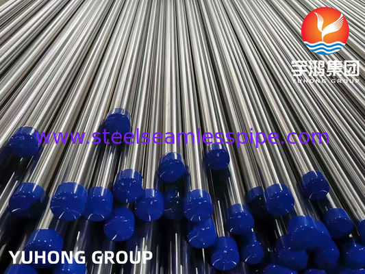 निर्बाध उज्ज्वल एनील्ड ट्यूब ASTM A213 ASME SA269 कोल्ड रोलिंग
