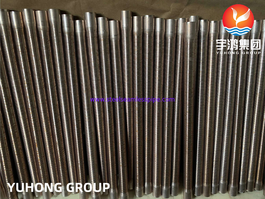 ASTM B111 UNS C70600 तांबा निकेल मिश्र धातु ट्यूब हीट एक्सचेंजर कम फिनड ट्यूब