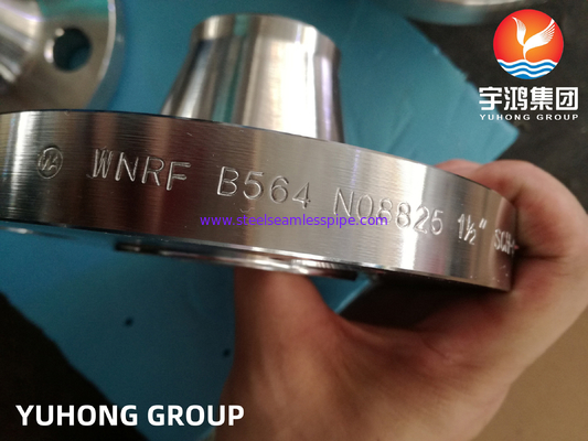 ASTM B564 Incoloy 825 / UNS N08825 निकेल मिश्र धातु वेल्डिंग गर्दन फ्लैंज