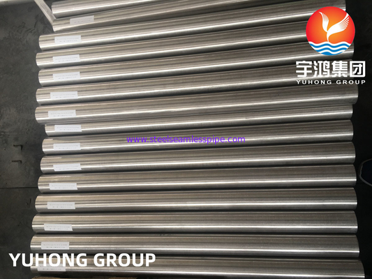 ASTM B163 Incoloy 800HT UNS N08811 चमकदार सतह निकेल मिश्र धातु ट्यूब
