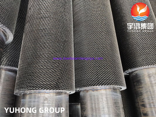 HFW Serrated Fin Tube, ASTM A210 / ASME SA210 GR.A1 कार्बन स्टील फिनड ट्यूब