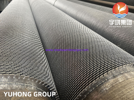 HFW Serrated Fin Tube, ASTM A210 / ASME SA210 GR.A1 कार्बन स्टील फिनड ट्यूब
