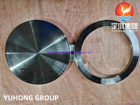 ASTM B462 HASTELLOY C276, N10276 SPECTACLE BLIND FLANGE B16.48 फोर्जिंग प्रक्रिया