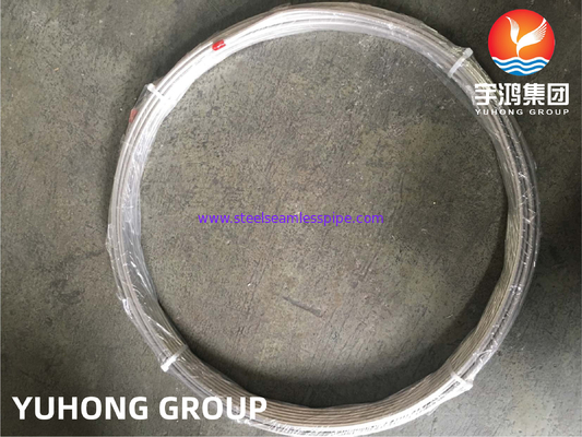 ASTM A269 TP316L स्टेनलेस स्टील सीमलेस कॉइल ट्यूब