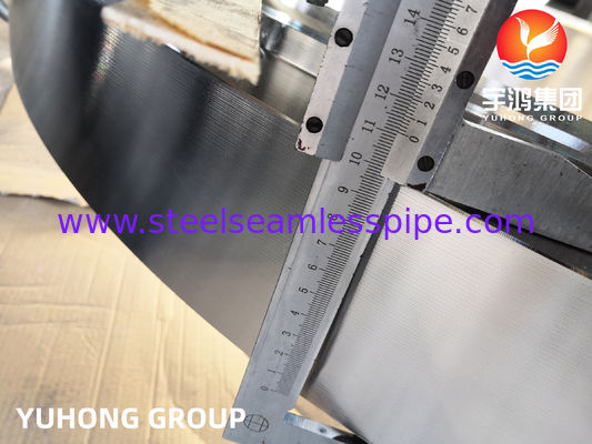 ASTM A182 F310 स्टेनलेस स्टील वेल्ड नेक फोल्डेड फ्लैंज RTJ ASME B16.5