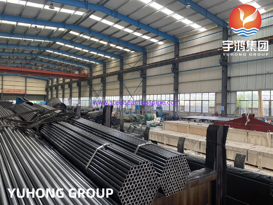 ASTM A210 / ASME SA210 GR.A1 GR.C कार्बन स्टील सीमलेस ट्यूब कोल्ड बॉयलर के लिए तैयार