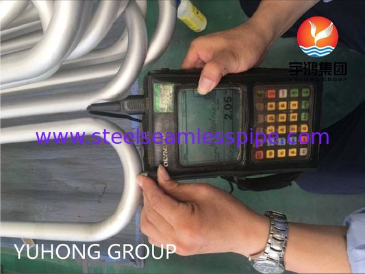 ASTM B444 UNS No6625 / Inconel 625 U- ट्यूब निकल मिश्र धातु हीट एक्सचेंजर ट्यूब