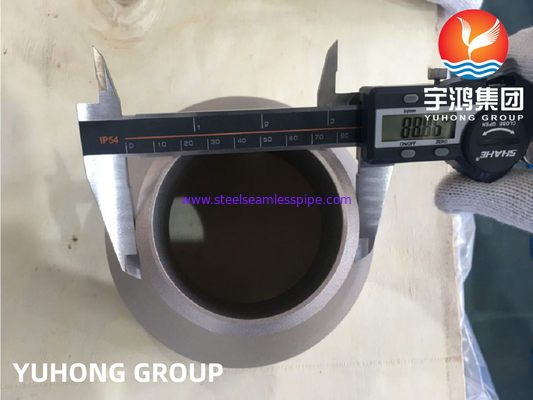 ASTM B466 UNS C70600 कॉपर निकेल रिड्यूसर CuNi 90/10 बटवेल्ड फिटिंग