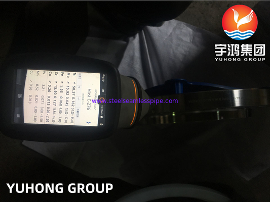 ASTM B564 UNS N10276 / Hastelloy C276 पाइप फ्लैंज निकेल मिश्र धातु फ्लैंज पर फिसल