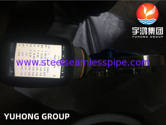 ASTM B564 UNS N10276 / Hastelloy C276 पाइप फ्लैंज निकेल मिश्र धातु फ्लैंज पर फिसल