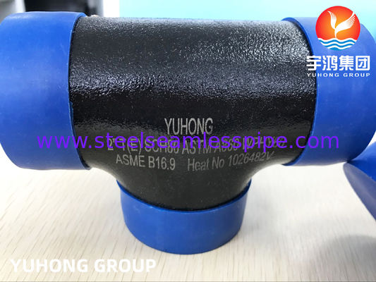 A860 WPHY60 उच्च शक्ति कार्बन स्टील टी और कोहनी, उच्च दबाव पाइपलाइन प्रणालियों में इस्तेमाल किया बट वेल्ड फिटिंग