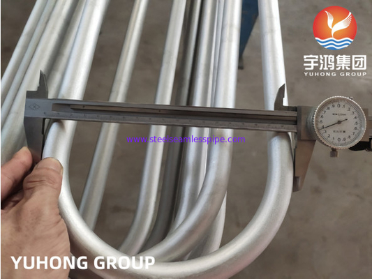 स्टेनलेस स्टील ASTM A213 TP304, TP304L हीट एक्सचेंजर के लिए सीमलेस यू बेंड ट्यूब