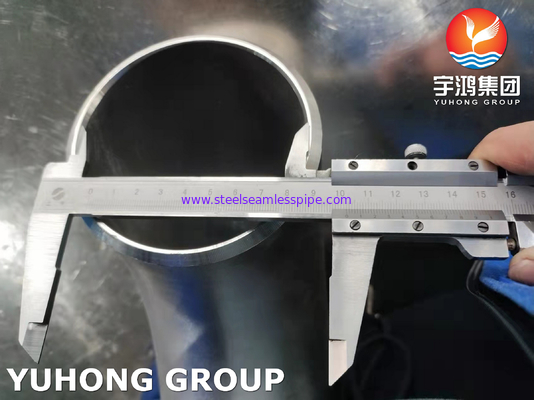 ASTM A403 WP304H स्टेनलेस स्टील 90 डिग्री LR कोहनी ASME B16.9 बटवेल्ड फिटिंग