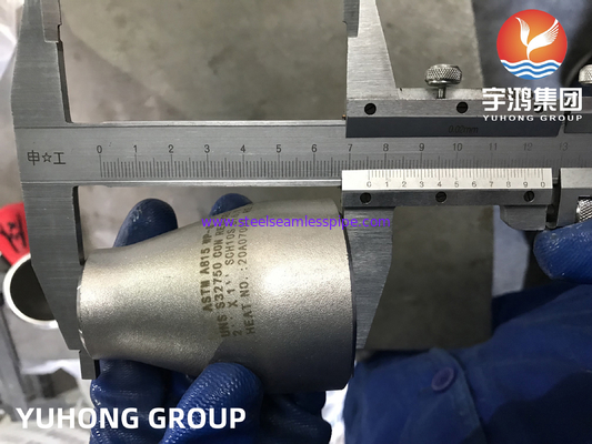 डुप्लेक्स स्टेनलेस स्टील A815 UNS S32750 2507 कंसेंट्रिक रेड्यूसर