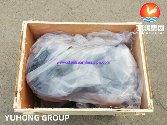 ASTM A234 WP11 समान टी, कार्बन स्टील बट-वेल्ड फिटिंग, ब्लैक पेंट रस्ट प्रूफ सतह