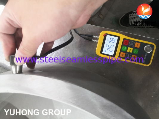 ASME SA403 WP304-S स्टेनलेस स्टील एंड कैप बट वेल्ड फिटिंग B16.9