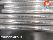 ASME SB163 UNS NO2200, DIN 2.4066 रसायन उद्योग के लिए निकेल मिश्र धातु सीमलेस ट्यूब