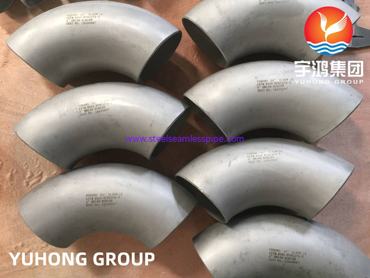 ASTM B366 UNS N10276 / Hastelloy C276 कोहनी Hastelloy स्टील बटवेल्ड फिटिंग