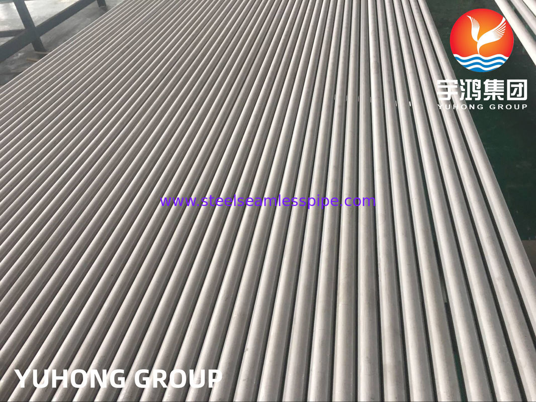 ASTM A213 स्टेनलेस स्टील सीमलेस ट्यूब न्यूनतम दीवार मोटाई बाष्पीकरण संघनित्र