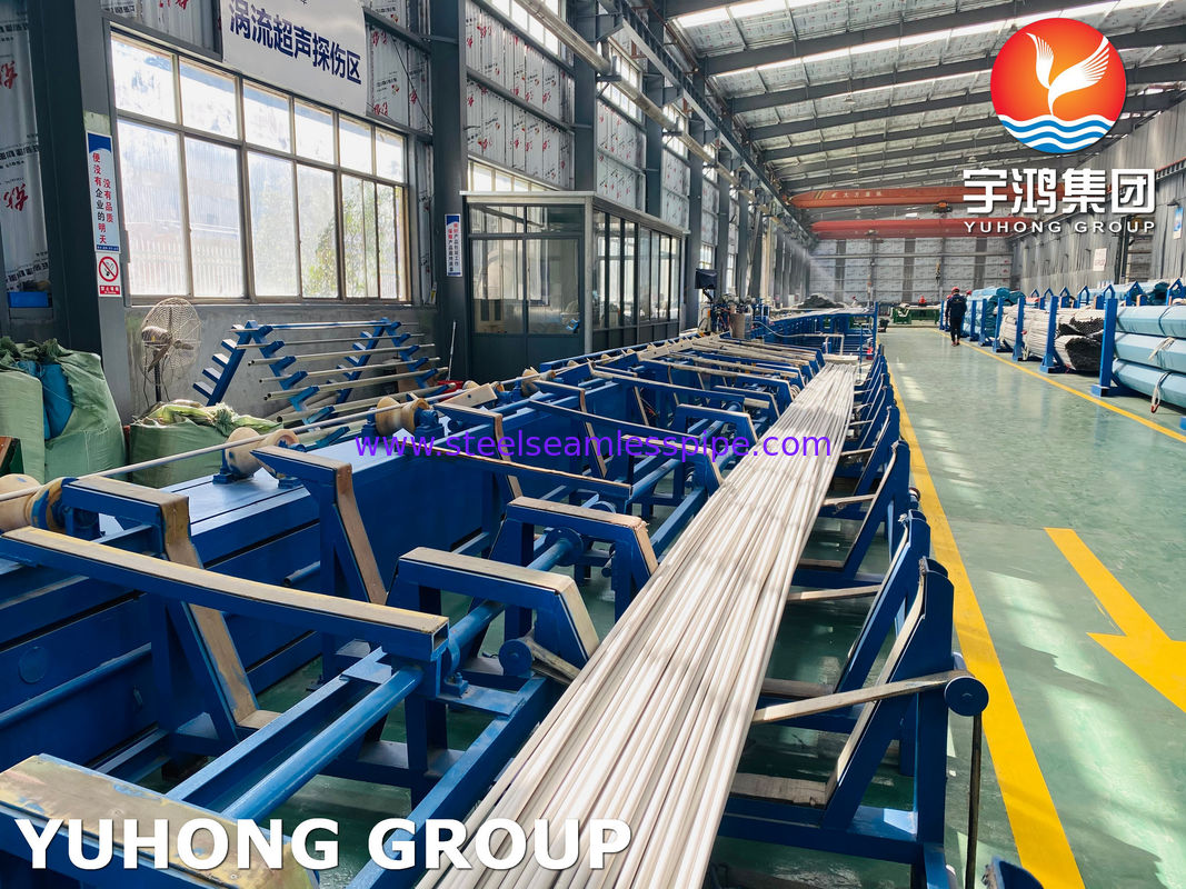 ASTM A213 TP316L स्टेनलेस स्टील सीमलेस ट्यूब उच्च संक्षारण प्रतिरोध के साथ हीट एक्सचेंजर के लिए ET HT