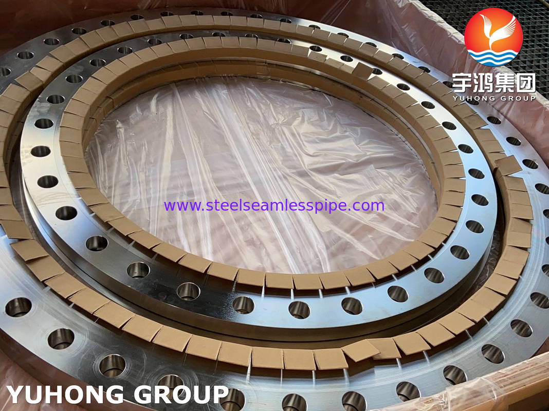 ASTM A240 F904L / UNS N08904 AWWA C207 पानी की सेवा के लिए अंगूठी प्रकार के फ्लैंज