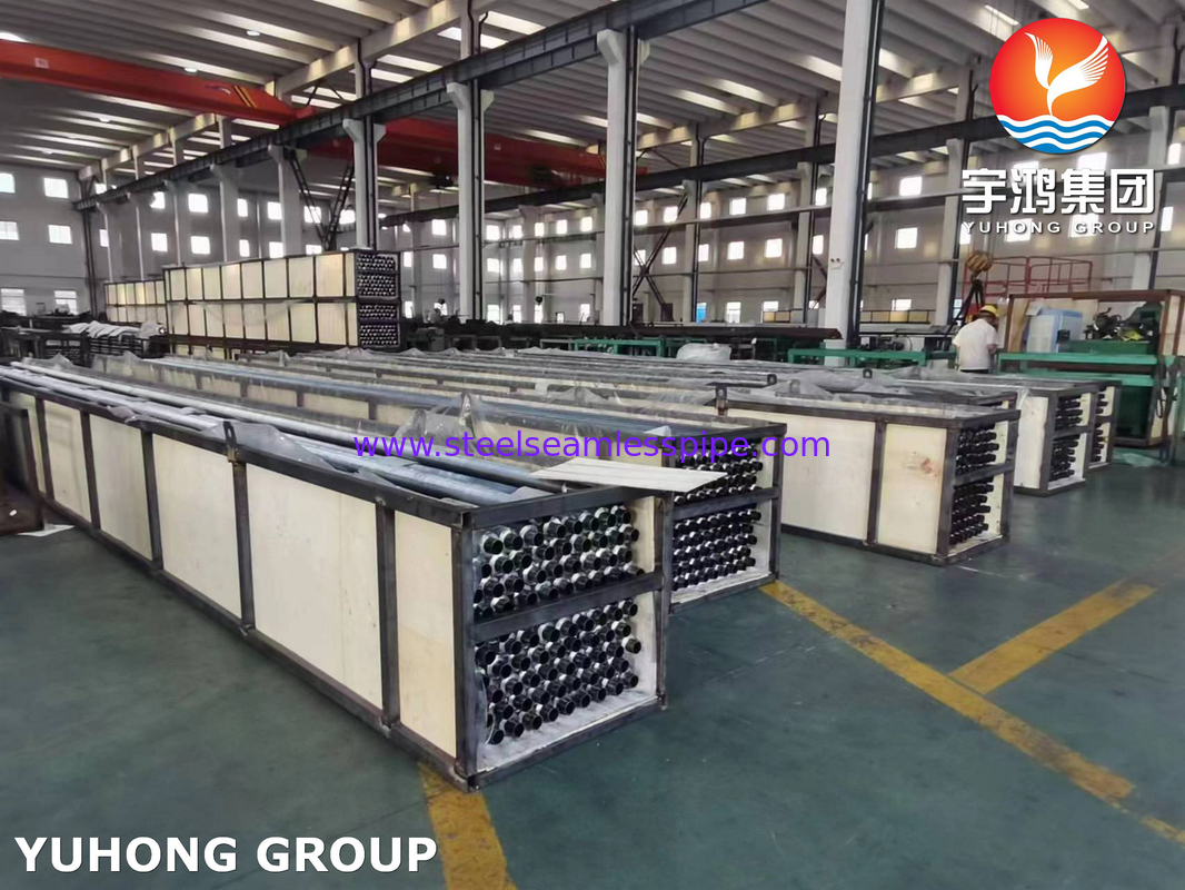 ASTM A179 कार्बन स्टील एंबेडेड फिन ट्यूब हीट एक्सचेंजर बॉन्डिंग टेस्ट के लिए उपलब्ध है