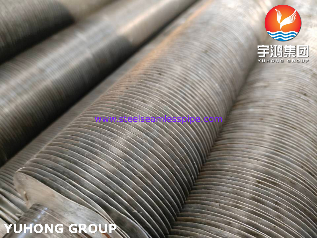 ASTM A179 A1060 एयर कूलिंग NDE के लिए कार्बन स्टील एंबेडेड G टाइप फिन ट्यूब
