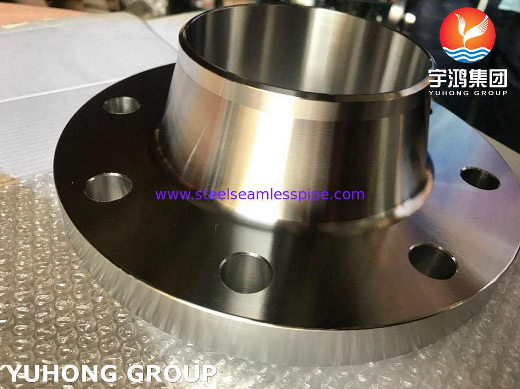 ASTM A182 F60, UNS S32205, 1.4462 डुप्लेक्स स्टील वेल्ड नेक फ्लैंज, रसीड फेस B16.5