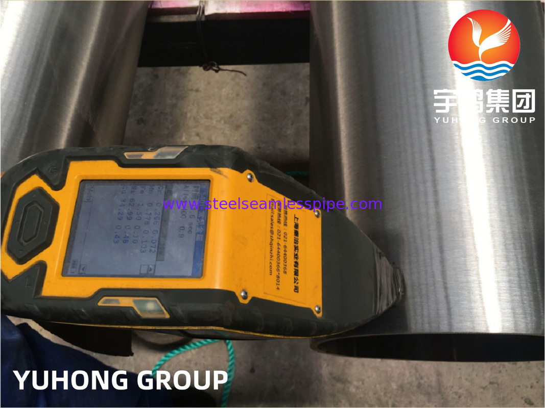 ASTM B165 UNS N04400 Monel 400 रसायन और औद्योगिक अनुप्रयोग के लिए निकेल मिश्र धातु पाइप