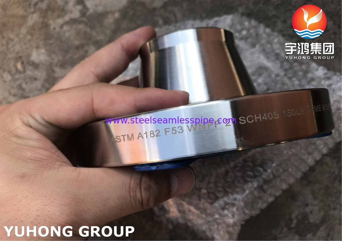 सुपर डुप्लेक्स स्टील फ्लैंग ASTM A182 F53, UNS S32750 वेल्ड नेक फ्लैंग, RF, FF, B16.5