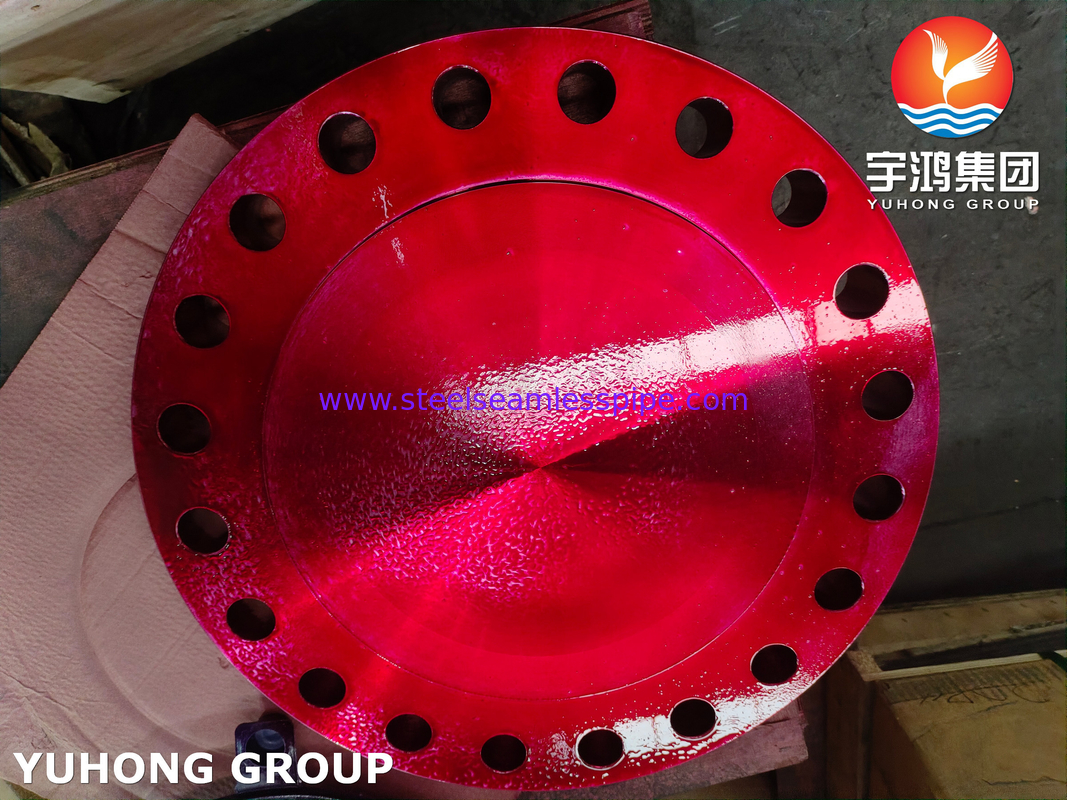 ASTM A182 F304/304L ब्लाइंड B16.5 फोल्डेड फ्लेन्ज रिवाइज्ड फेस BLRF #600