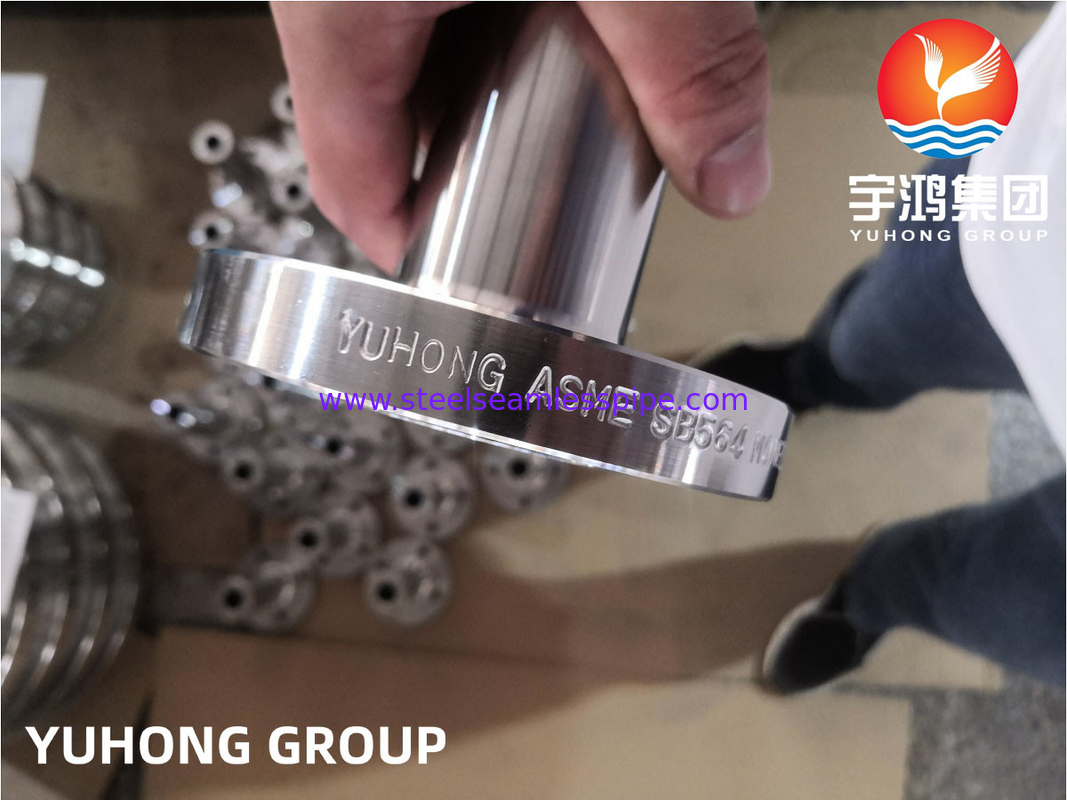 ASME SB564 Monel 400 (UNS N04400, 2.4360) निकेल मिश्र धातु लंबी वेल्ड गर्दन फ्लैंज