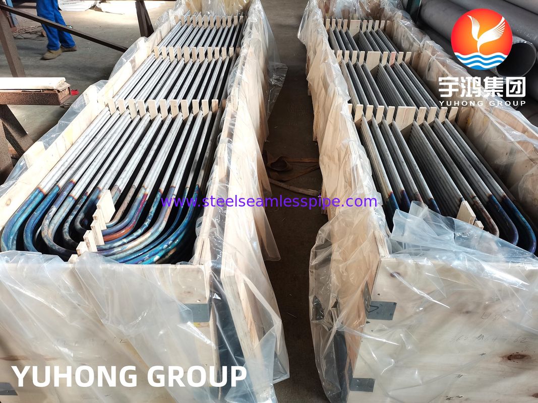 SA213 TP316L (UNS S31603, 1.4404) हीट एक्सचेंजर ट्यूब यू बेंड विलुप्त उपचार के साथ, अचार और निष्क्रिय