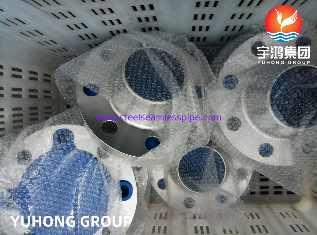 ASTM A182 F347 UNS NO34700 स्टेनलेस स्टील जाली फ्लैंज WT Sch10s से XXS