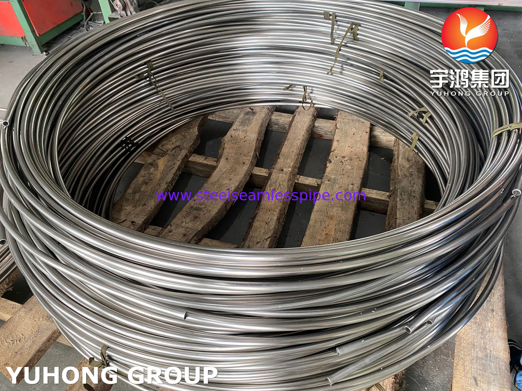 तेल और गैस उद्योग के लिए ASTM A269 TP316 TP316L घुमावदार ऑस्टेनिटिक स्टेनलेस स्टील ट्यूब