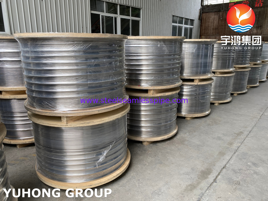 केबल उद्योग के लिए ASTM A269 TP316 TP316L वेल्डेड रोल्ड ऑस्टेनिटिक स्टेनलेस स्टील ट्यूब