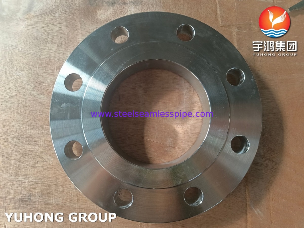 ASTM A182 F60 / UNS S32205 दोहरी स्टील फ्लैंज पर स्लिप मिश्र धातु 2205 SORF फ्लैंज