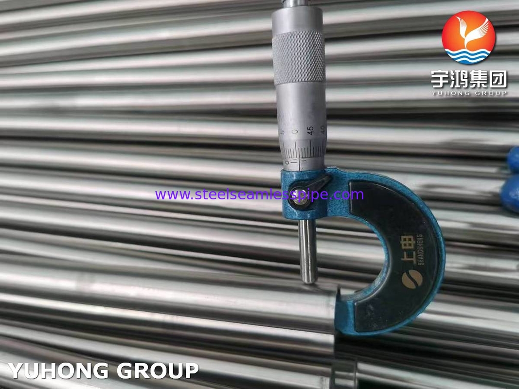 ASTM A249 TP316L BA स्टेनलेस स्टील वेल्डेड ट्यूब बॉयलर और हीट एक्सचेंजर के लिए