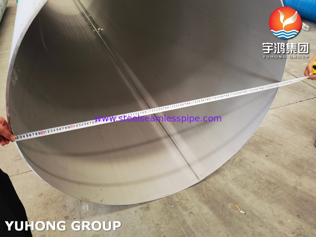 उच्च तापमान सेवा के लिए ASTM A358 वर्ग 1 TP316L स्टेनलेस स्टील EFW पाइप