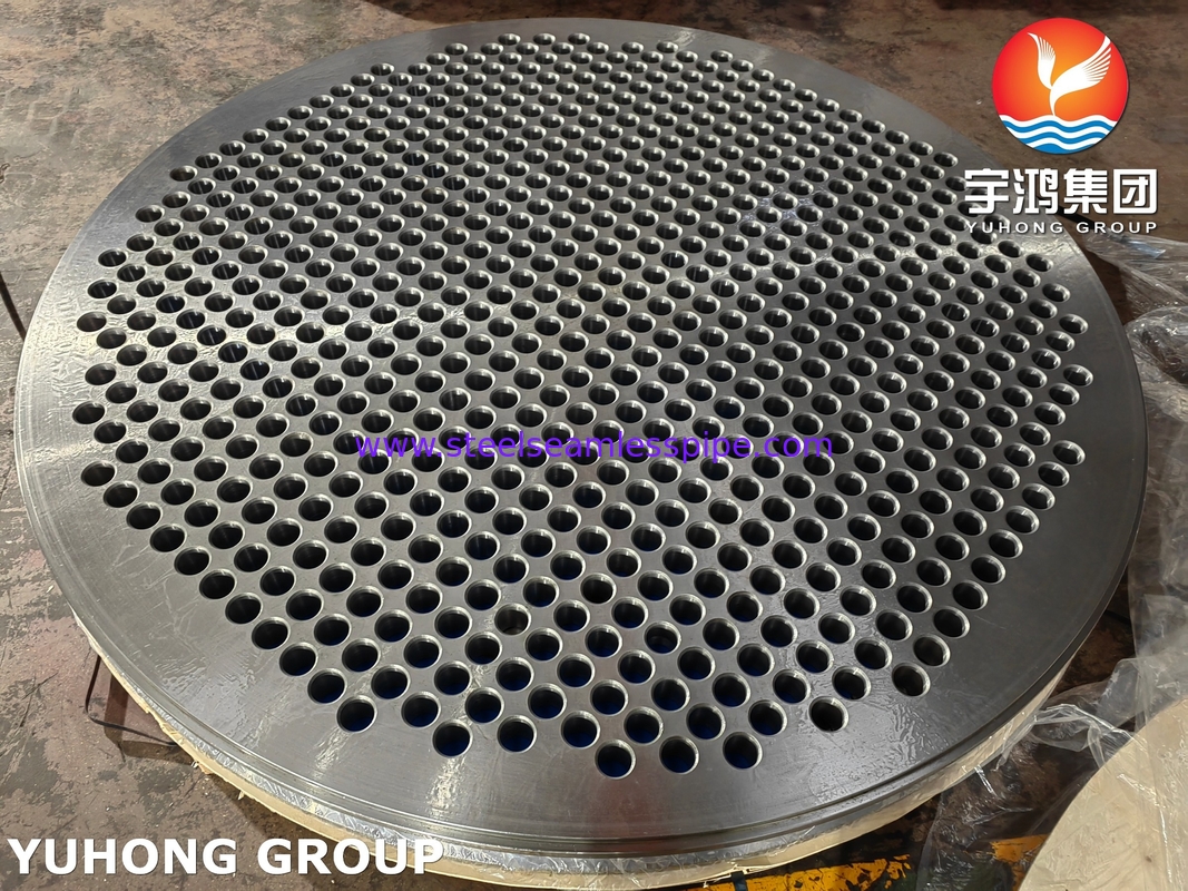ऊष्मा विनिमयकों और दबाव वाहिकाओं के लिए ASTM A516/ASME SA516 Gr.70/Gr.70N ट्यूबशीट